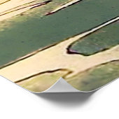 "Mermaid Fairy Art" von Alice B Woodward Poster (Ecke)