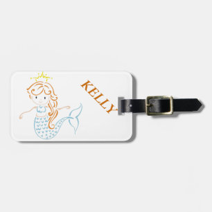 Mermaid Fairy Gepäckanhänger