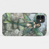 Mermaid Fairy Green iPhone Case (Rückseite (Horizontal))