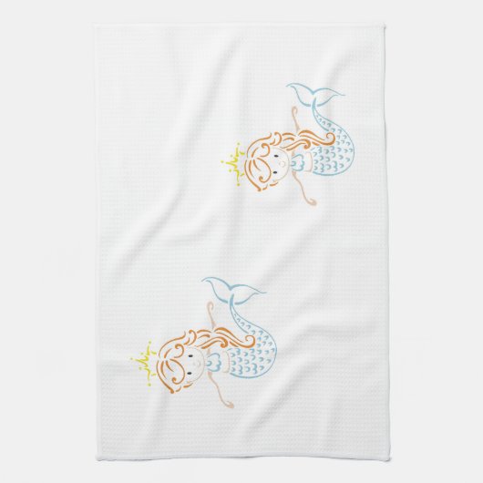 Mermaid Fairy Handtuch (Vertikal)