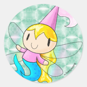 Mermaid Fairy Princess Aufkleber
