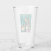 Mermaid-Familienglas Glas (Rückseite)