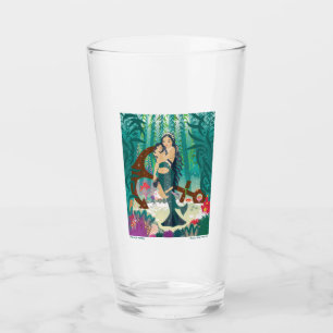 Mermaid-Familienglas Glas