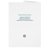 Mermaid Family (Brunettes) Card (Hinten)