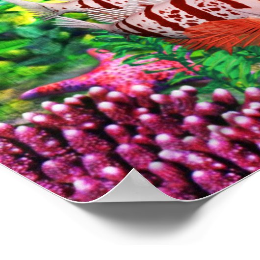 Mermaid Fantasea Poster (Ecke)