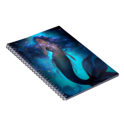 Mermaid Fantasy Art Notizblock (Rechte Seite)