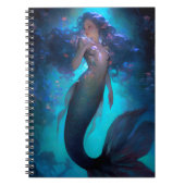 Mermaid Fantasy Art Notizblock (Vorderseite)