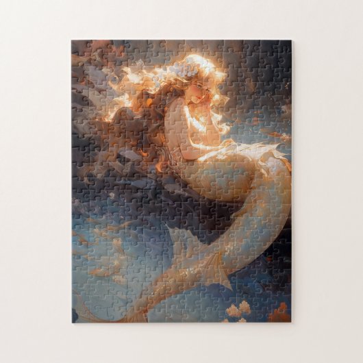 Mermaid Fantasy Art Puzzle (Vertikal)