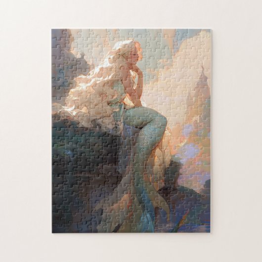 Mermaid Fantasy Art Puzzle (Vertikal)