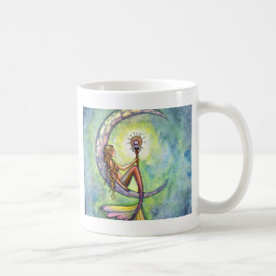 Mermaid Fantasy Fairy Art von Molly Harrison Kaffeetasse