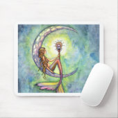 Mermaid Fantasy Fairy Art von Molly Harrison Mousepad (Mit Mouse)
