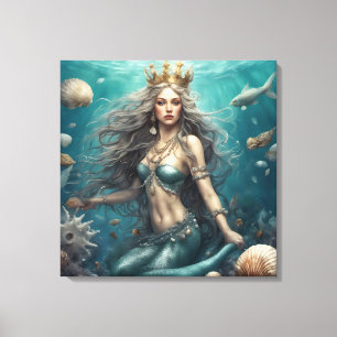 Mermaid Fantasy Leinwanddruck