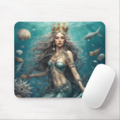 Mermaid Fantasy Mousepad (Mit Mouse)
