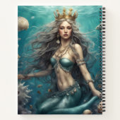 Mermaid Fantasy Notizblock (Rückseite)