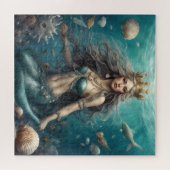 Mermaid Fantasy Puzzle (Horizontal)