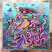 Mermaid Fensteraufkleber (Blatt 2)