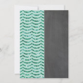 Mermaid & Fire Truck Joint Boy Girl Birthday Einladung (Rückseite)