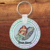 Mermaid Fish Lure Schlüsselanhänger (Vorderseite)