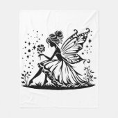 Mermaid Fleece Blanket, 50"x60" (Vorderseite)