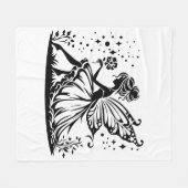 Mermaid Fleece Blanket, 50"x60" (Vorderseite (Horizontal))