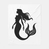 Mermaid Fleece Blanket, 50"x60" (Vorderseite)