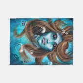 Mermaid Fleecedecke (Vorderseite (Horizontal))