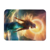 Mermaid Flexible Foto Magnet (Horizontal)