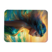 Mermaid Flexible Foto Magnet (Horizontal)