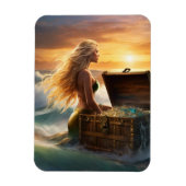 Mermaid Flexible Foto Magnet (Vertikal)