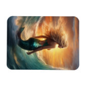 Mermaid Flexible Foto Magnet (Horizontal)