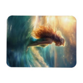 Mermaid Flexible Foto Magnet (Horizontal)
