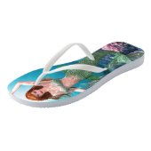 Mermaid Flip Flops Badesandalen (Schrägansicht)