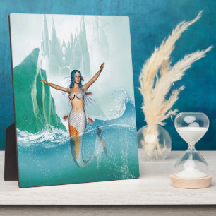 Mermaid Fotoplatte