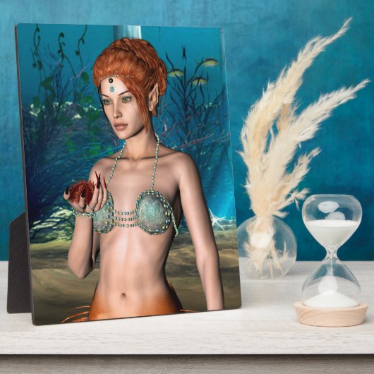 Mermaid Fotoplatte (Seite)