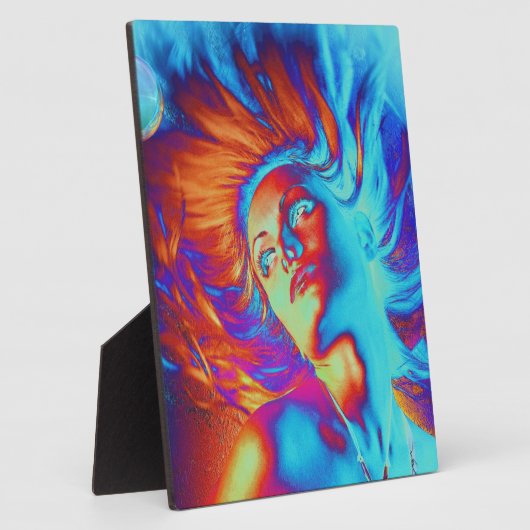 Mermaid Fotoplatte (Seite)