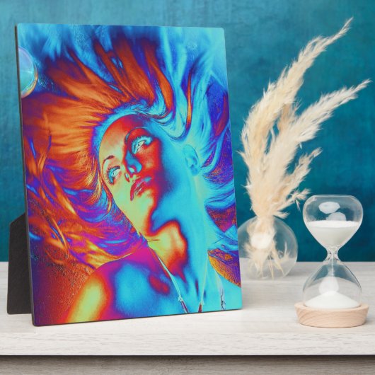 Mermaid Fotoplatte (Seite)