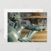 Mermaid Fountain Postkarte (Vorne/Hinten)