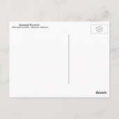 Mermaid Fountain Postkarte (Rückseite)