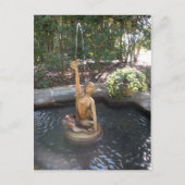 Mermaid Fountain Postkarte (Vorderseite)