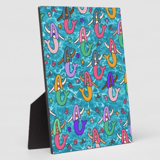 Mermaid Freunde Fotoplatte (Seite)