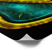 Mermaid & Friend Poster (Ecke)