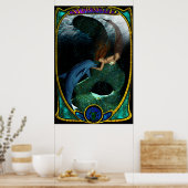 Mermaid & Friend Poster (Küche)