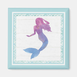 Mermaid Friends III Magnet