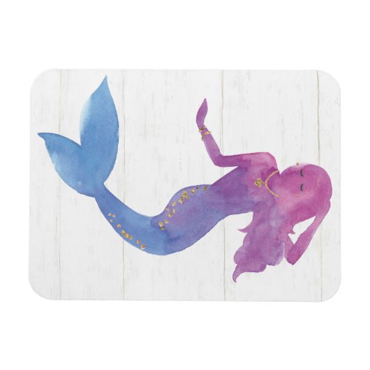Mermaid Friends III Magnet (Horizontal)