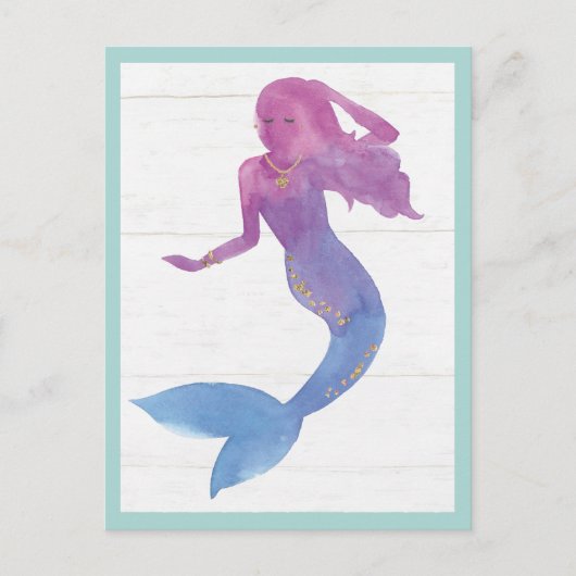 Mermaid Friends III Postkarte (Vorderseite)