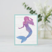 Mermaid Friends III Postkarte (Stehend Vorderseite)