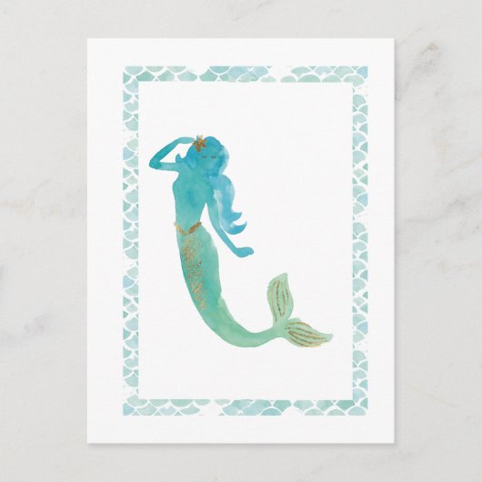 Mermaid Friends IV Postkarte (Vorderseite)
