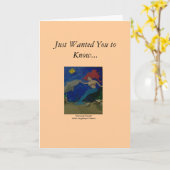 Mermaid Friends Karte (Gelbe Blume)