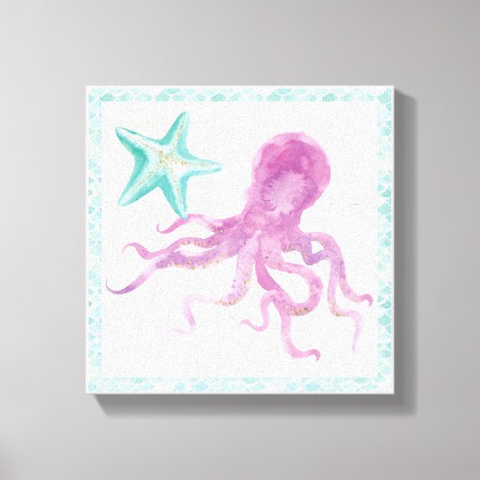 Mermaid Friends V Leinwanddruck (Vorderseite)