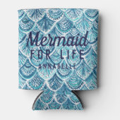 Mermaid für Life Custom Beach Fish Printwerbung Dosenkühler (Vorderseite)